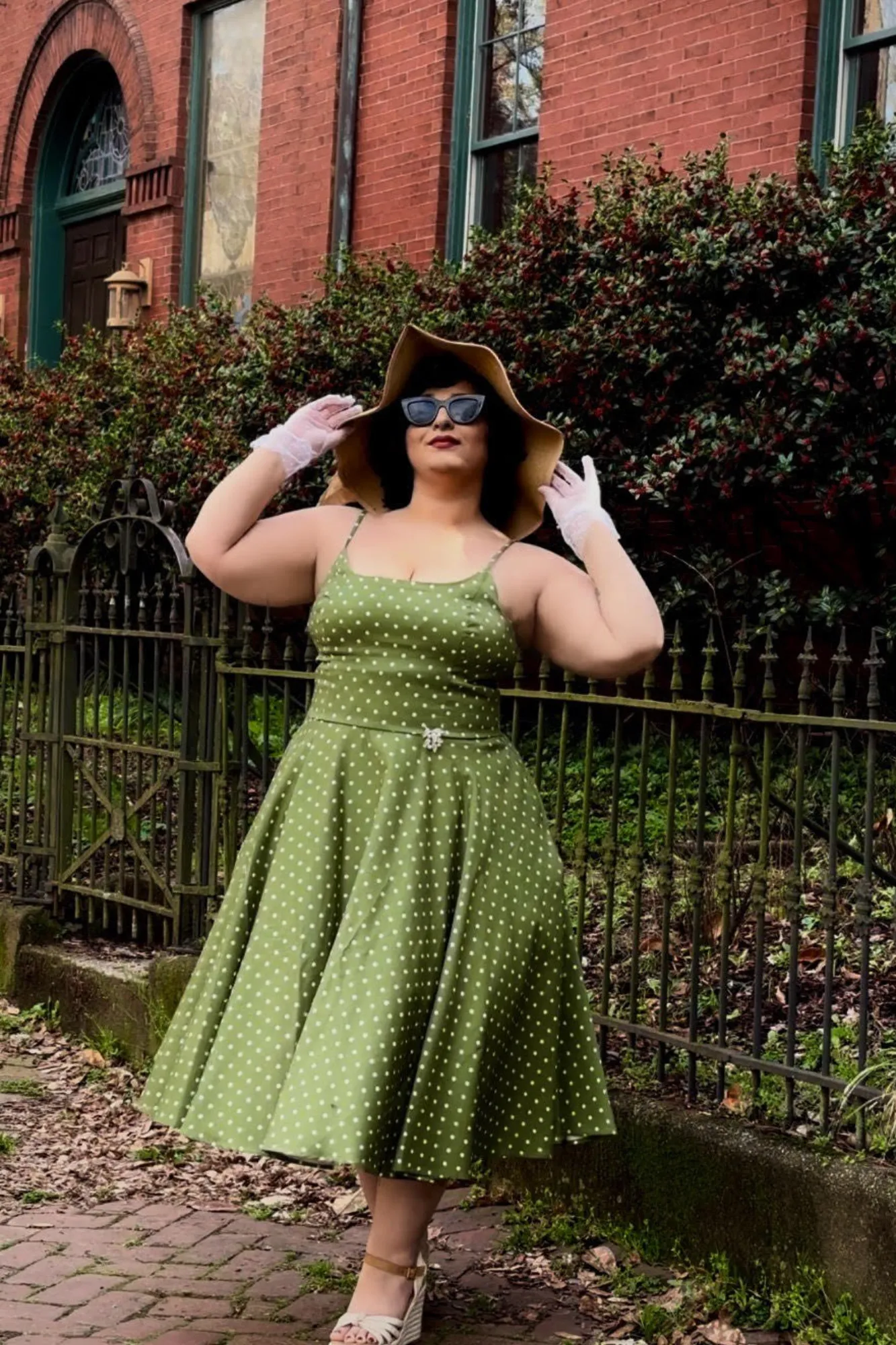 Peggy Retro-Inspired Full Circle Dress