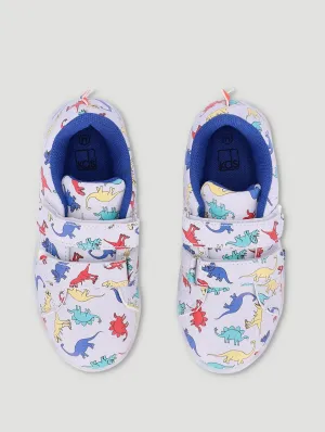 Pre-Boys Dino Light Up Sneaker - Grey