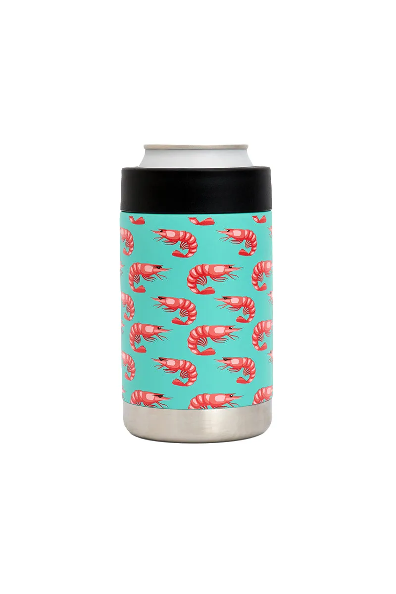 Premium Insulated Can Cooler in Prawns