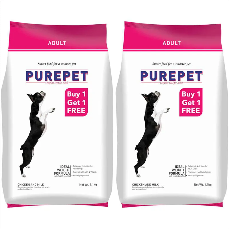 Purepet Adult, Chicken and Milk, Dry Dog Food