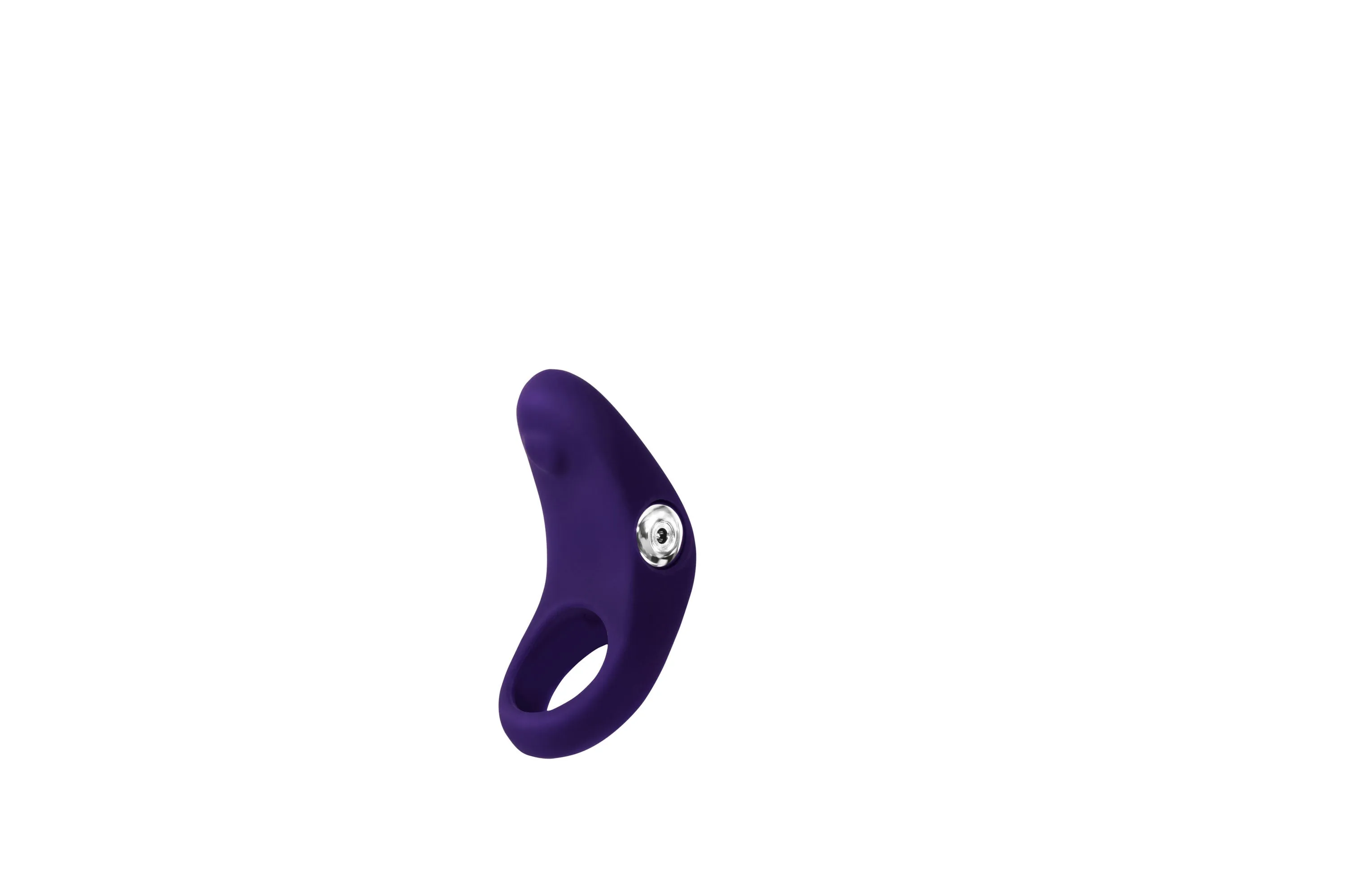 Rev Rechargeable Vibrating C-Ring - Purple: Rev Up Your Intimate Moments