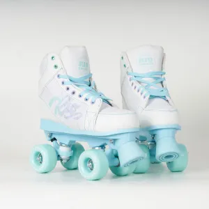 Rio Roller Lumina Quad Skates - White / Blue