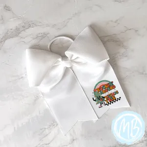 Rockin' Around the Christmas Tree Bow | Large Bow | Girl's Bow | Holiday | Christmas | Santa |