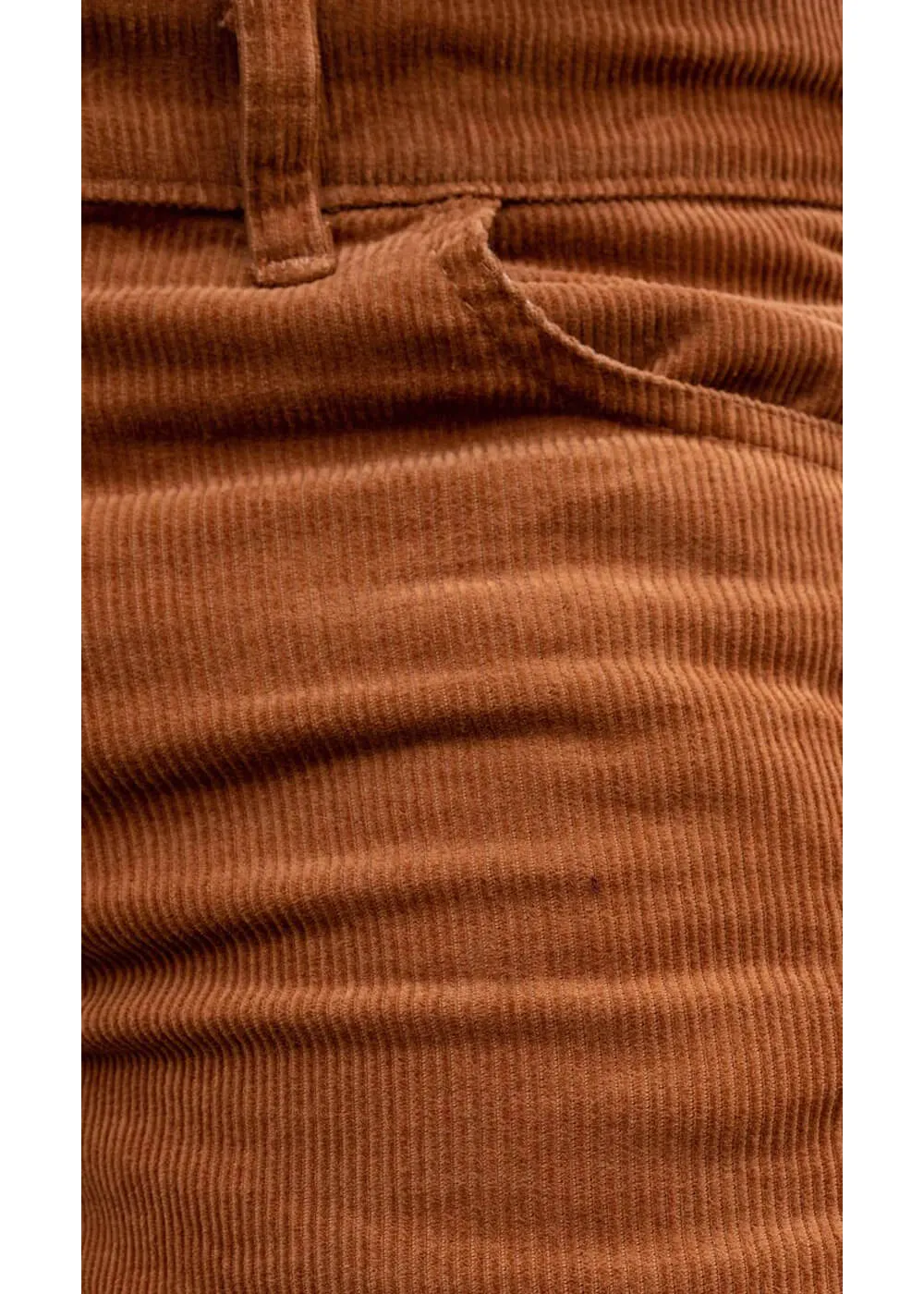 Run & Fly Mens Originals Corduroy Bootcut 70's Flare Trousers Tobacco