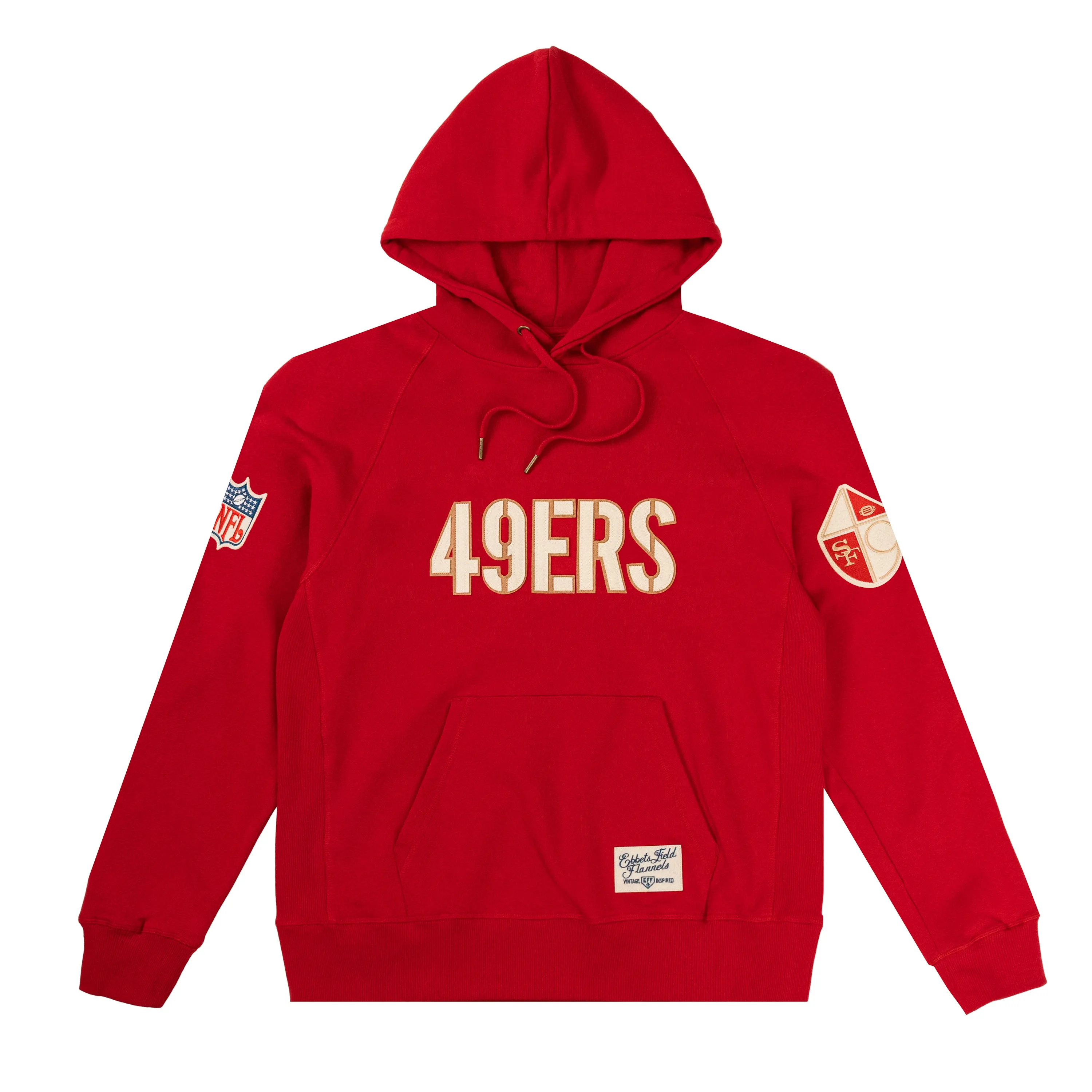 San Francisco 49ers French Terry Hooded Sweatshirt