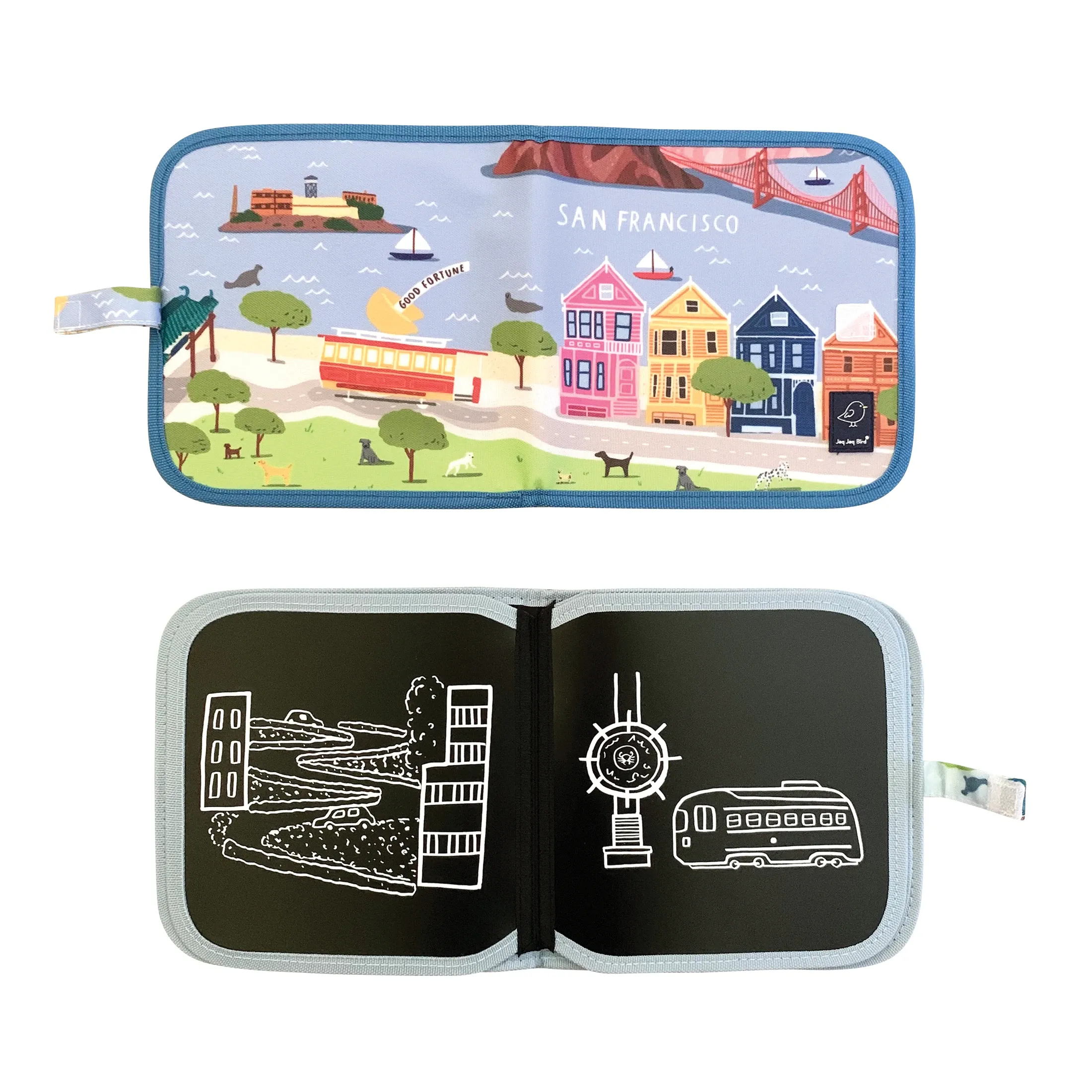 San Francisco Dry Erase Reusable Activity Book