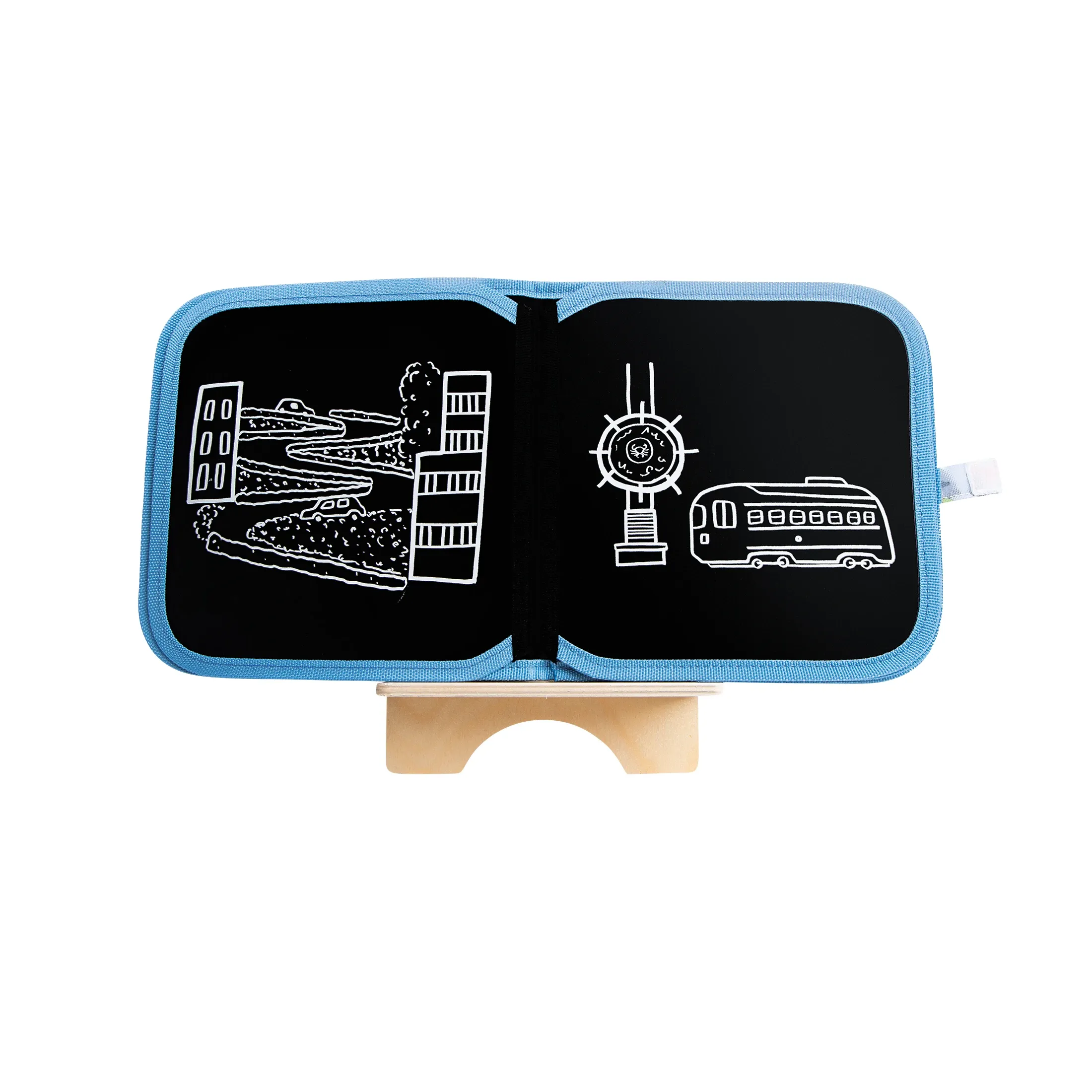 San Francisco Dry Erase Reusable Activity Book