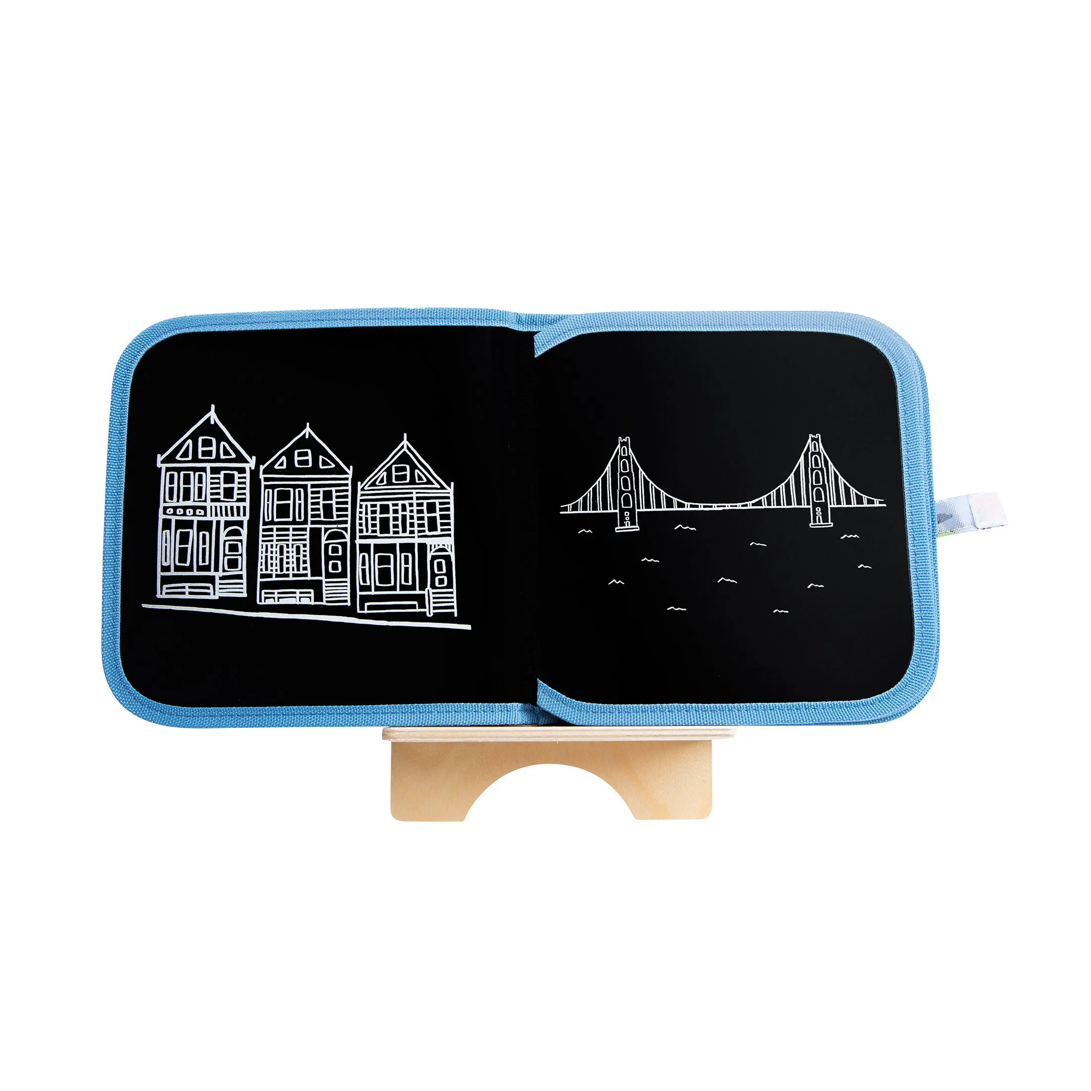 San Francisco Dry Erase Reusable Activity Book