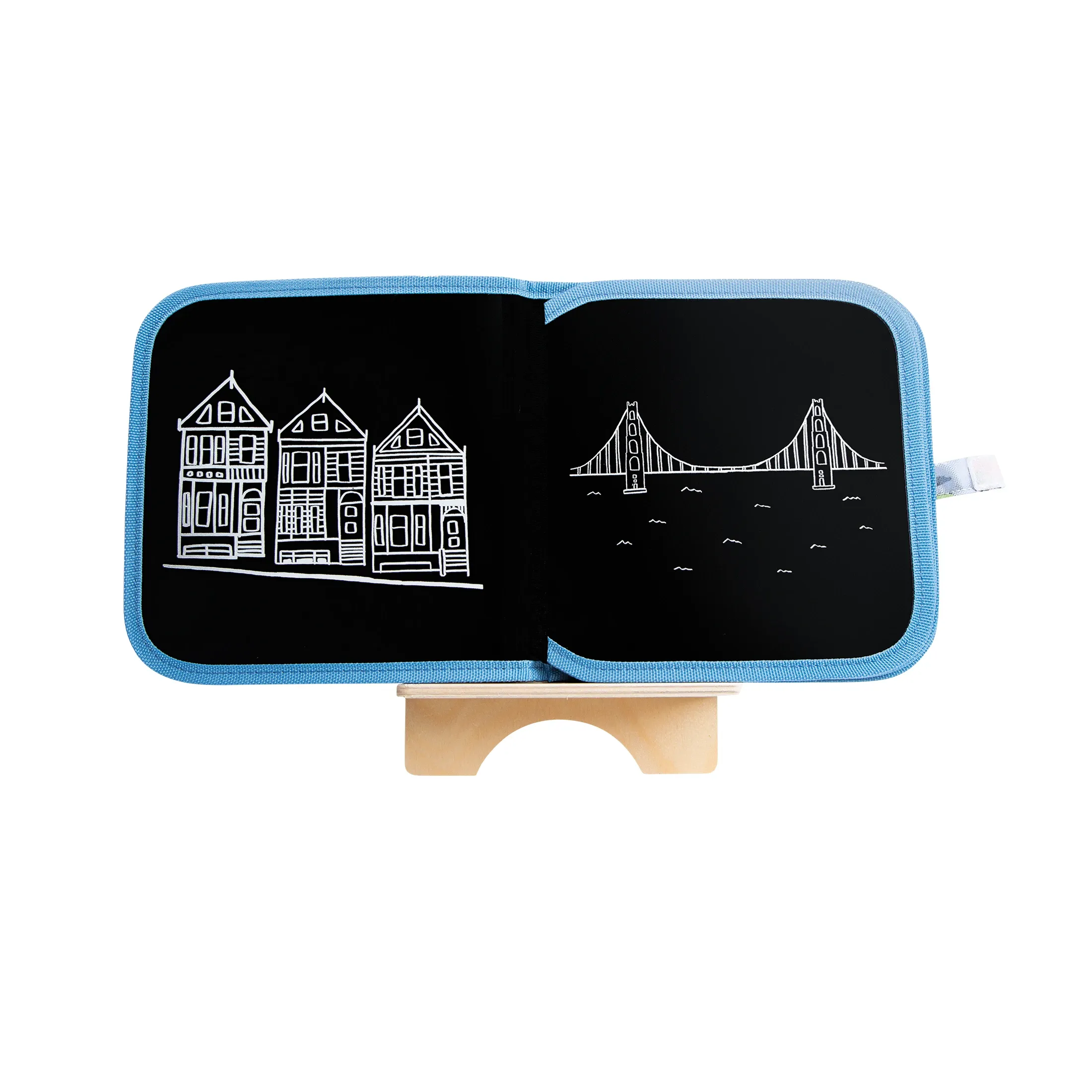 San Francisco Dry Erase Reusable Activity Book