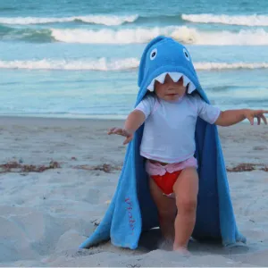 Shark Hooded Towel