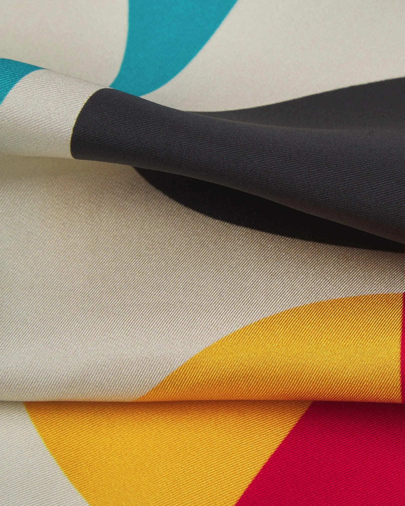 Silk Bauhaus Pocket Square - The Weimar