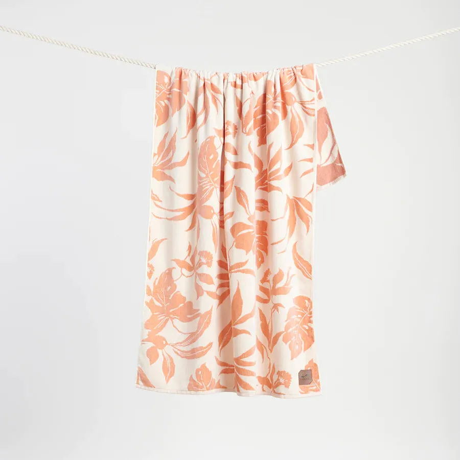Slowtide Hauke Cream Oversized Beach Towel