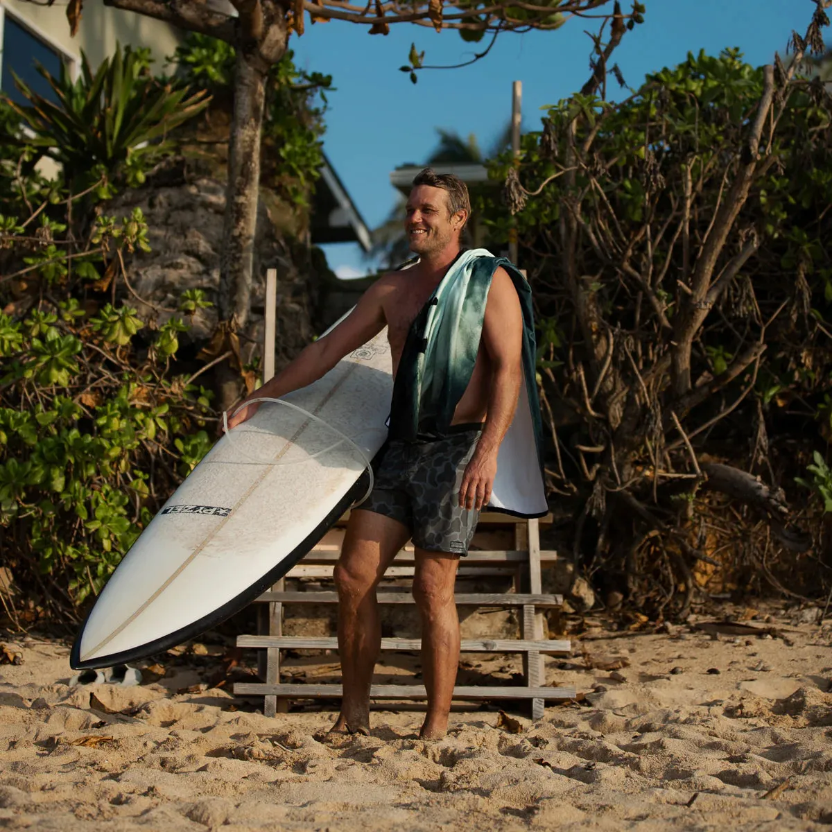 Slowtide Wave Warrior Beach Towel