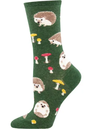 Socksmith Slow Poke Hegdehog Socks Green