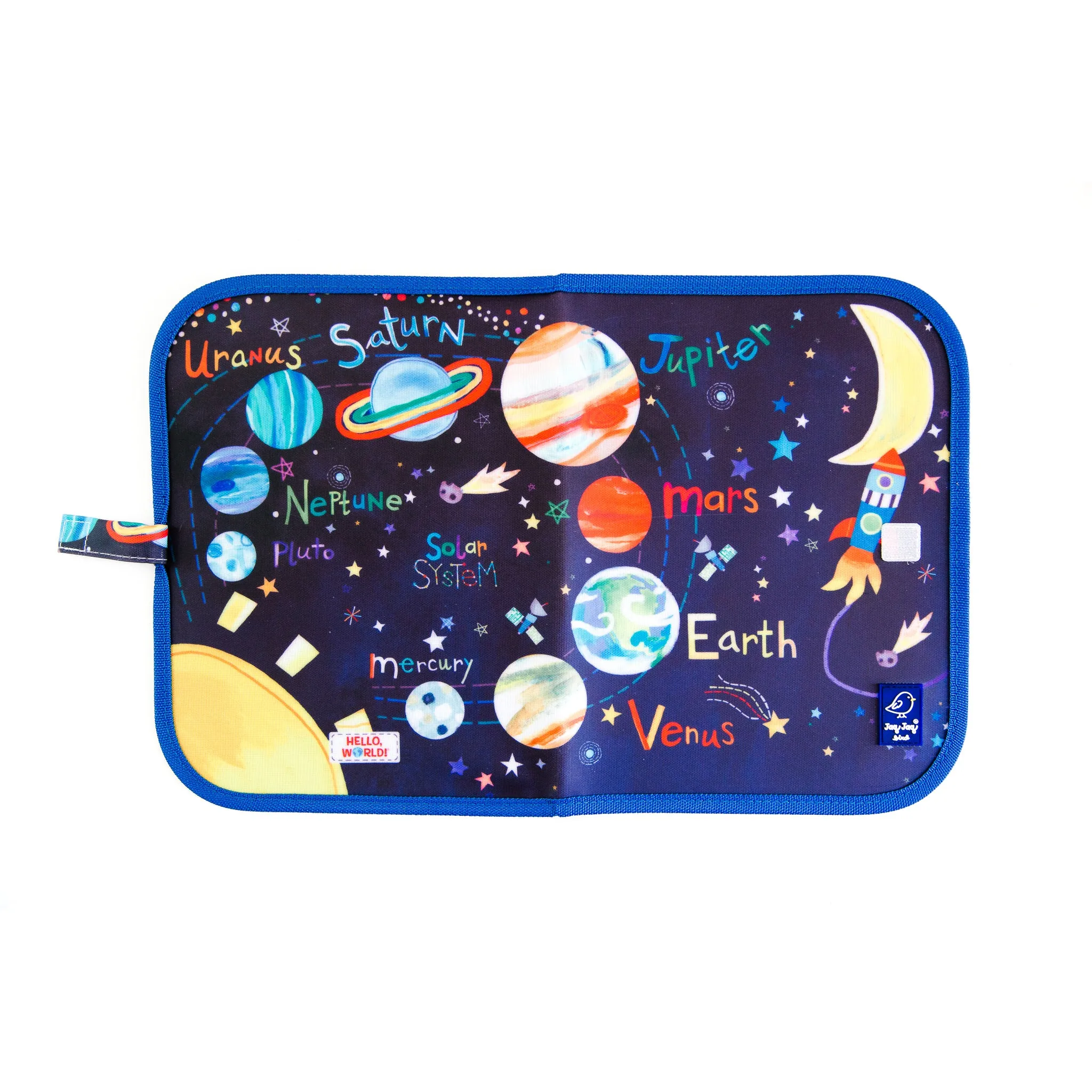 Solar Dry Erase Activity Place Mat Chalk Board