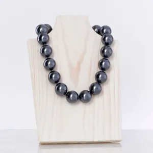 Sterling Grey Cooling Pearl Necklace