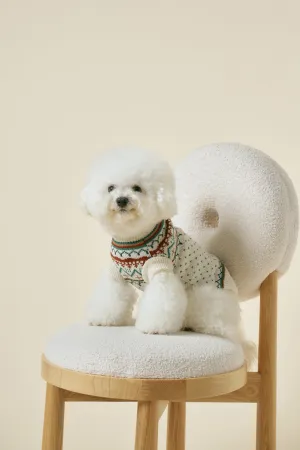 [STORETS X COSONNE] Fair Isle Retro Pet Sweater(for pet)