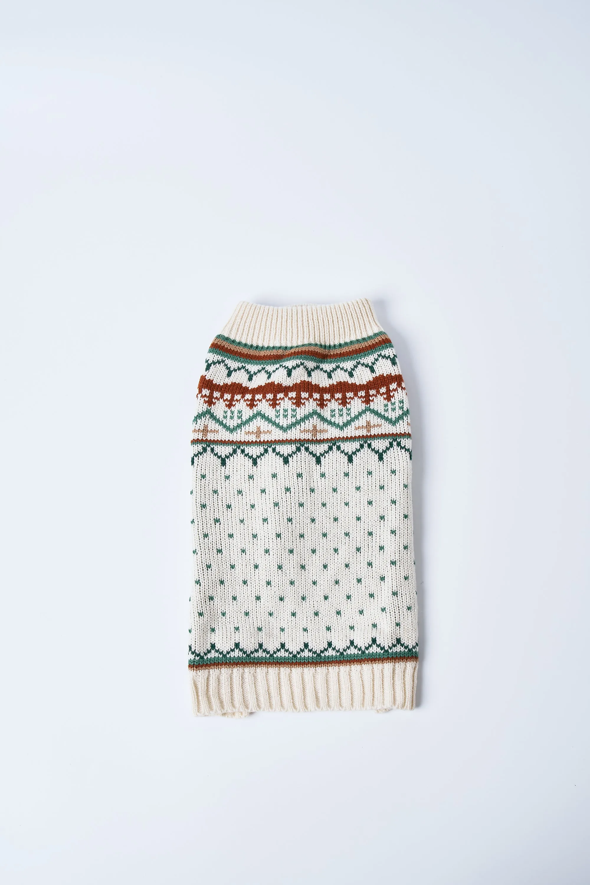 [STORETS X COSONNE] Fair Isle Retro Pet Sweater(for pet)
