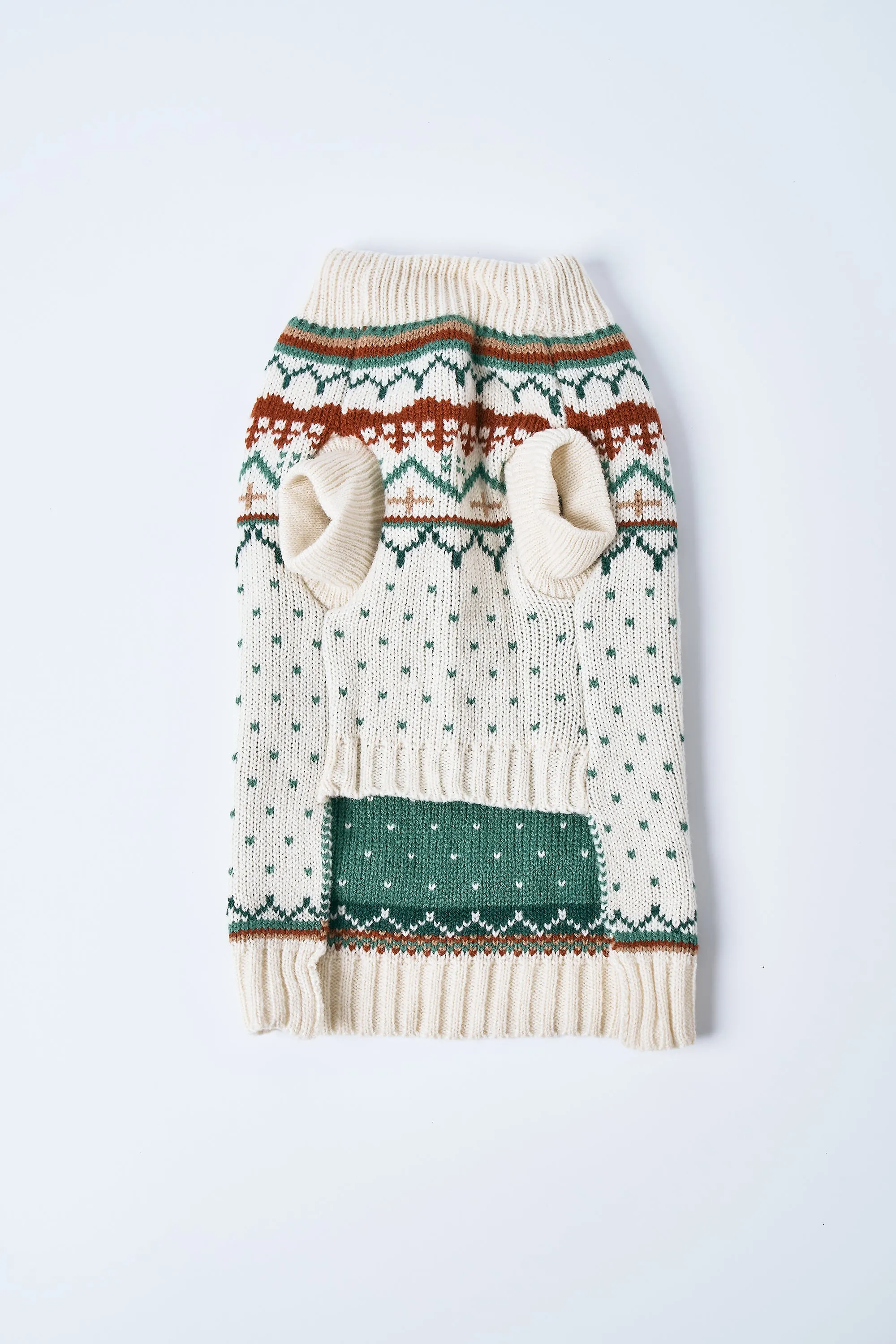 [STORETS X COSONNE] Fair Isle Retro Pet Sweater(for pet)