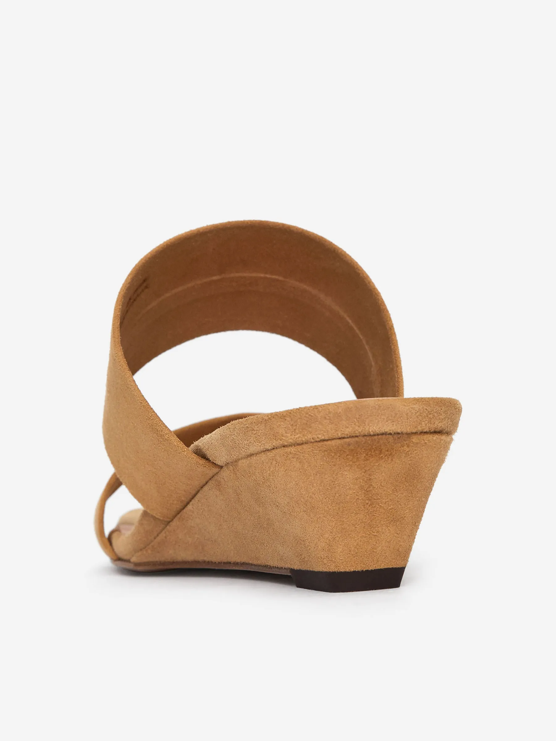 Suede Wedge Sandals