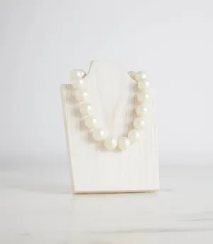 Super White Cooling Pearl Necklace