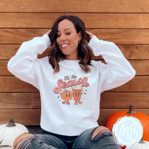 Tis the Season Pumpkin Spice Adult Sweatshirt