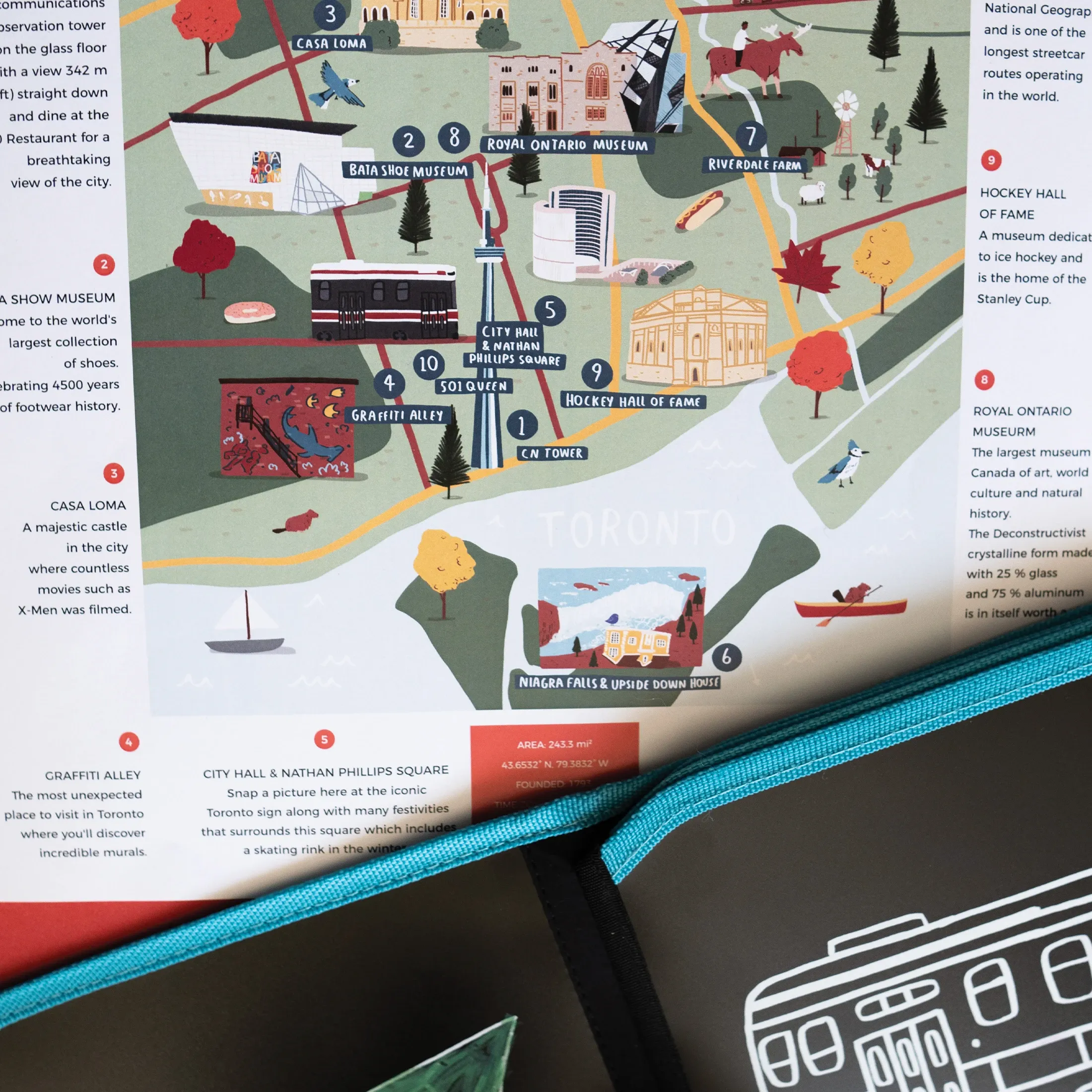 Toronto Dry Erase Reusable Activity Book