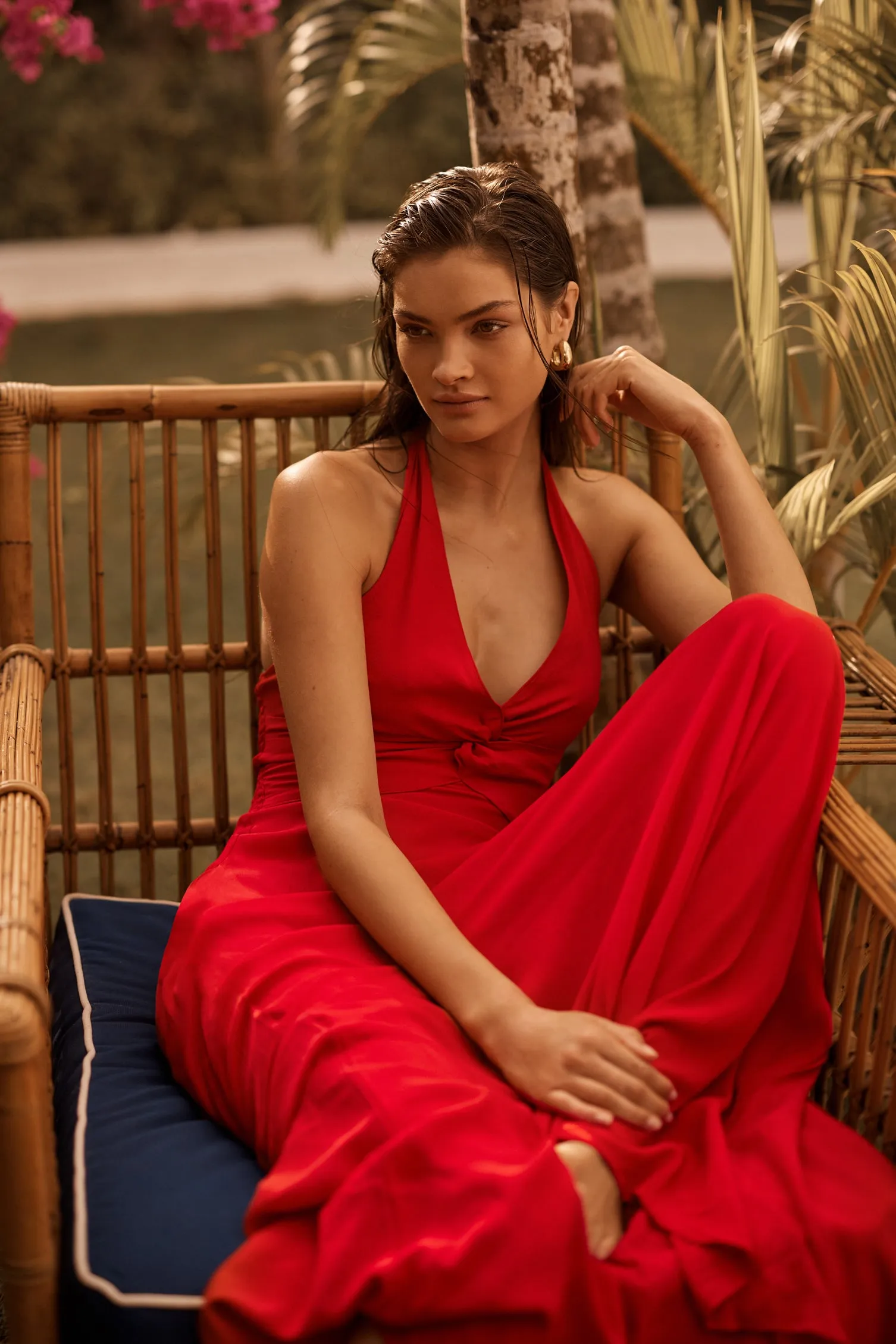 Twist Front Maxi