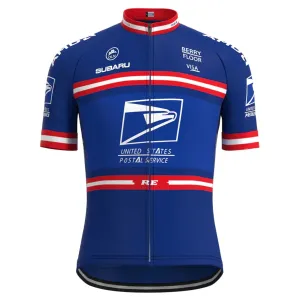 US Postal Service Vintage Short Sleeve Cycling Jersey Top