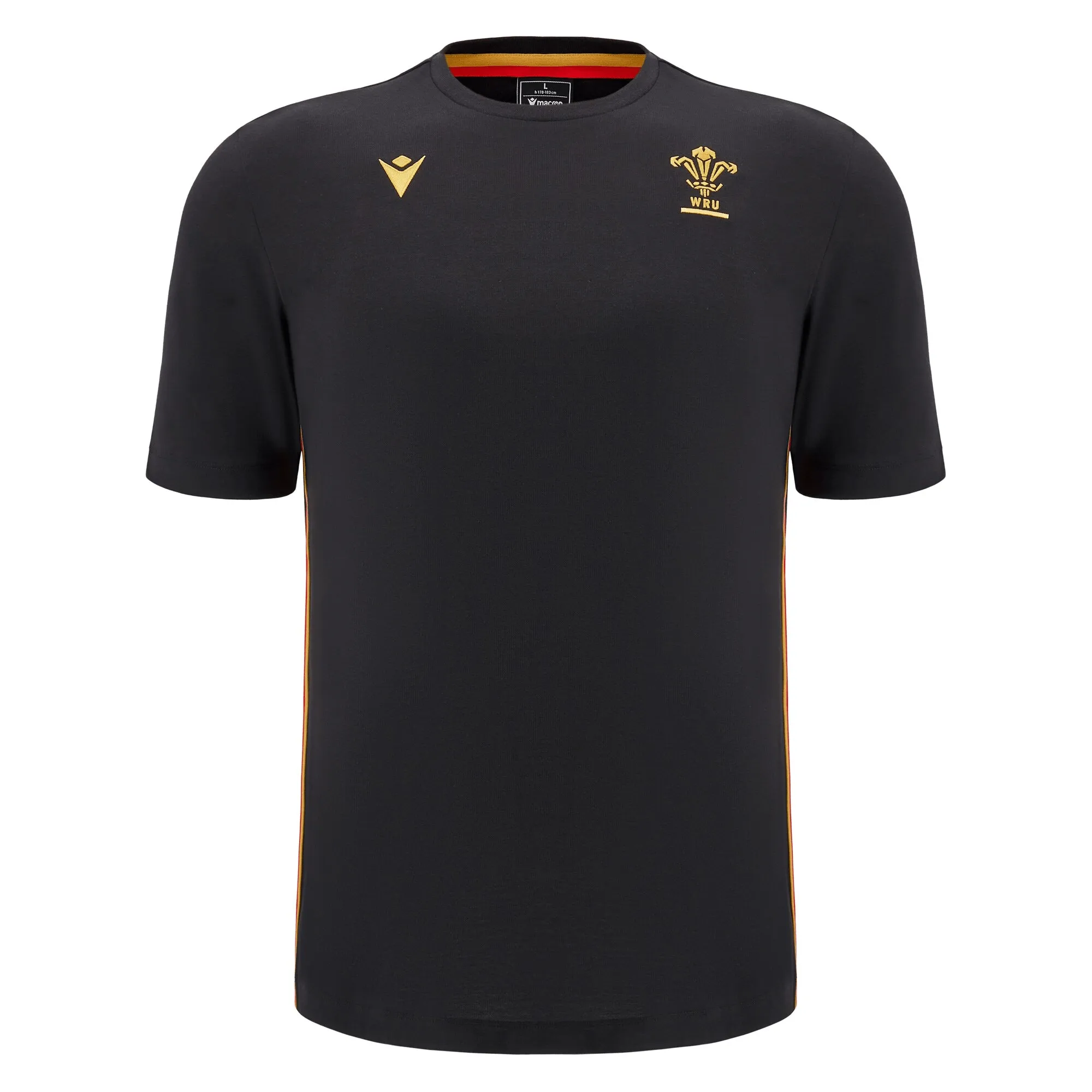 Wales 24/25 Travel Cotton T-Shirt by Macron