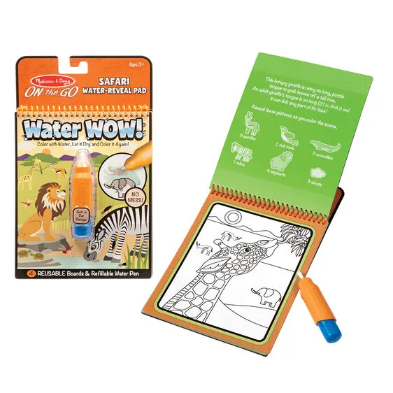 Water Wow! - Safari Water Reveal Pad