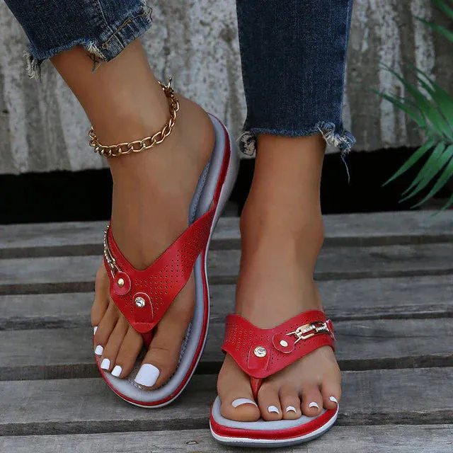 Winnie - Orthopädische Keilsandalen