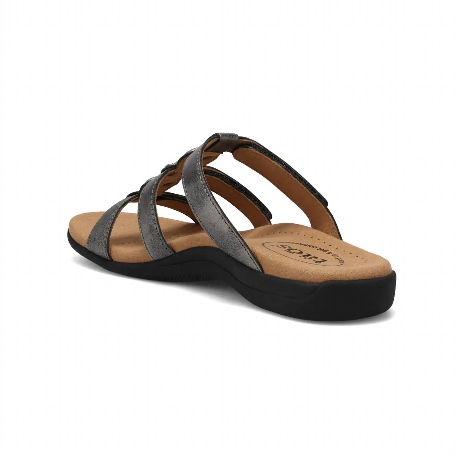 Women's Prize 4 Leather Sandal In Pewter
